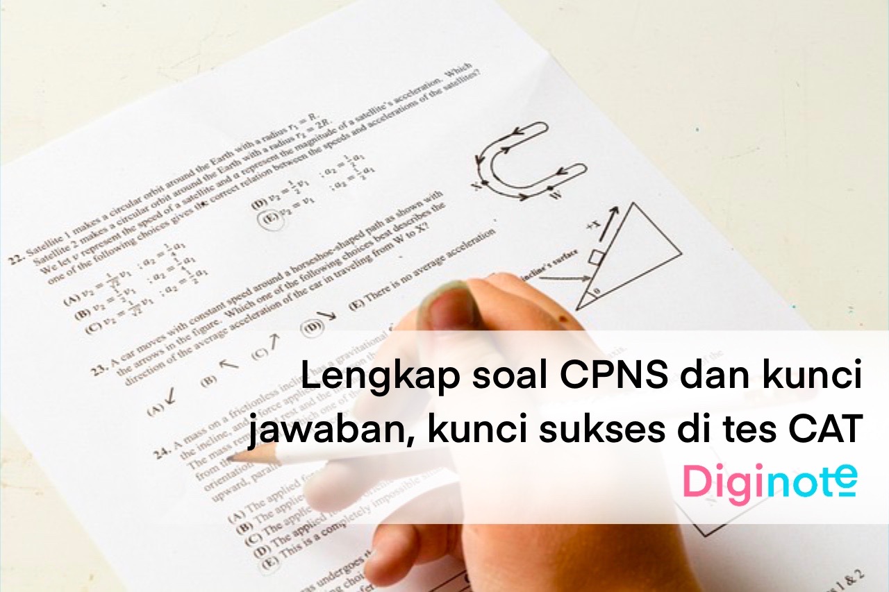 Lengkap Soal CPNS dan Kunci Jawaban Kunci Sukses di Tes CPNS